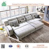 Living Room Artdeco Wooden Sofa Three Seater Furniture