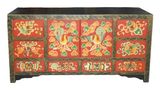 Antique Painted Wooden TV Cabinet TV285