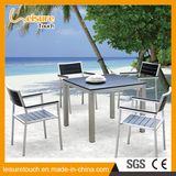 Great Waterproof Home Dining Table Set Hotel Square Patio Outdoor Garden Furniture