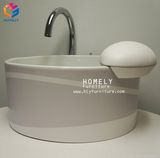 Cheap King Throne Chair Ceramics Bowl SPA Pedicure Chair Bowl