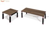 Stainless Steel Frame Wooden Top Coffee Table for Office (HY-C20)
