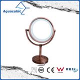 Chromed Make up Mirror in Gold Rose (AA6522)