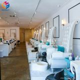 Salon King Throne Pedicure Chairs Pedicure Set with Platform