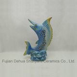 Ceramic Sharks for Home Decoration