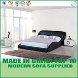 Modern European Simple Leather Bed