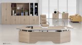 L Shape Big Size Office Furniture Executive Boss Manager Office Table (CM-003)