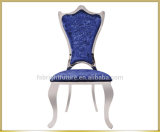 Noble Fabric Dining Chair with Stainless Steel Frame for Wholesale