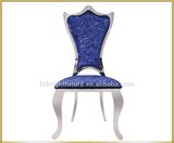 Noble Fabric Dining Chair with Stainless Steel Frame for Wholesale