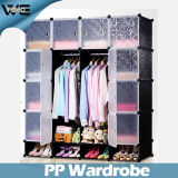 Modern Bedroom Plastic Large Storage Wardrobe Systems Cabinet