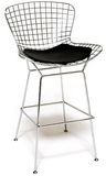 Replica Knoll Modern Furniture Chrome Counter Bar Chair Stool