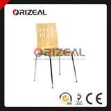 French Style Stacking Wood Dining Restaurant Chair Oz-1002