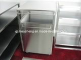 Metal Kitchen Cabinet with Dustbin (HS-039)