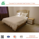 Factory Supply White Ash Wood Bedroom Furniture Set for 5 Star Hotel