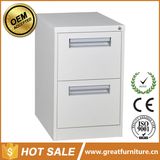Steel Office Key Lock 2 Drawer A4 Metal Drawer Filing Cabinet