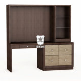Us Holiday Inn Laminate Desk with Bookcase Combo