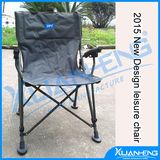 Outdoor Camp Sand Fishing Holiday Deluxe Foldable Beach Chair with Carry Bag