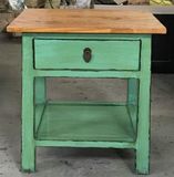 Chinese Antique Reproduction Elm Wood Top Table Lwd403-2