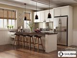 Modern Home Hotel Furniture Island French Wood Kitchen Cabinet