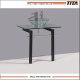 2016 Glass Wash Basin Glass / Clear Tempered Glass Basins for Bathrooms / Cabinet Wash Basin (TB010)