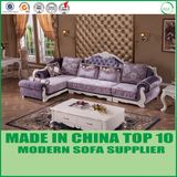 European Modern L Shape Sectional Fabric Corner Sofa