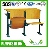 Sf-11h Wood University Classroom Desk and Chair Sets College Lecture Room Chairs