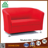Latest Living Room Sofa Design Two Seat Leisure Furniture Sofa with Wooden Frame