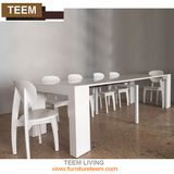 Wooden Outdoor Oval Extension Table