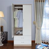 2 Doors 2 Drawers Cheap Wardrobe