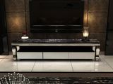Wholesale Elegant and Melamine Finish Tempered Glass Tv stand