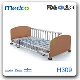 Mobile Home Nursing Furniture, Three Function Electric Home Care Hospital Bed