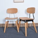 Foshan Factory European Style Wooden Chair for Cafe Furniture