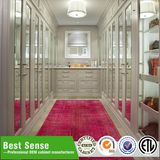 L Shape Plywood Veneer Bedroom Wardrobe Closet
