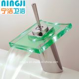 Glass Waterfall Bathroom/Kitchen/Sanitary Ware Faucet