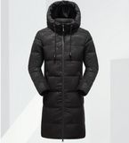 Waterproof Windbreaker Unisex Full Zipper Winter Outdoor Sport Long Coat