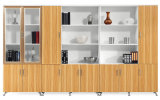 Free Combination Big Wooden Corner Office Bookcase