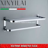 Chrome Plated Bathroom Accessory Brass Towel Shelf