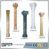 Elegant Polished/ Honed/ Natural Marble and Granite Half Column Pillar