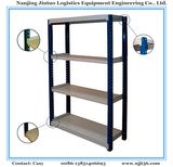 Warehouse Storage Light Duty Rack, Slotted Angle Shelf