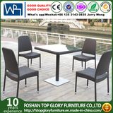 Cheap Garden Rattan Outdoor Wicker Patio Furniture Dining Set (TG-848)