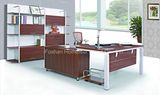 General Manager Office Desk with Fixed Credenza (HF-B256)