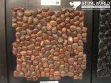 Landscaping Stone Natural Pebble Pebble on Mesh