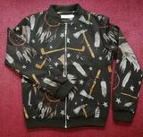 Sublimated Fashion Street Men's Polyester Jacket