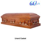 Mahogany Veneer High Gloss Funeral Home Loved Casket and Coffin