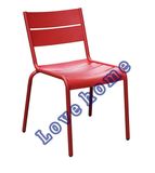 Dining Restaurant Coffee Luxembourg Stacking Metal Side Chair