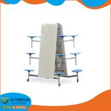12 Seats Foldable Dining Table with Metal Frame