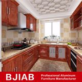 Golden Oak Classic Metal Home Furniture Aluminum Kitchen Cabinet