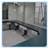 White Epoxy Worktops Biology Computer Lab Table