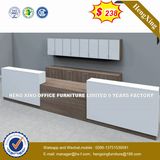 Three Motors Floating Office Iron Art Reception Table (HX-8N2147)