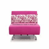Full Metal Structure Folding Single Sofa Bed