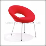 Elegant Round Red Fabric Hotel Lobby Lounge Chair (SP-HC402)